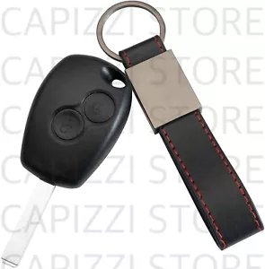 🇮🇹GUSCIO COVER CHIAVE 2T TELECOMANDO PER RENAULT CLIO MODUS KANGOO TWINGO,** - Foto 1 di 6