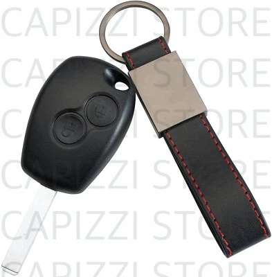 🇮🇹GUSCIO COVER CHIAVE 2T TELECOMANDO PER RENAULT CLIO MODUS KANGOO TWINGO,**