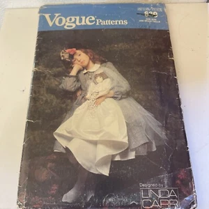 Vintage #630 Vogue Pattern 22" Bride Doll & Wedding Dress Veil UNCUT Linda Carr - Picture 1 of 3