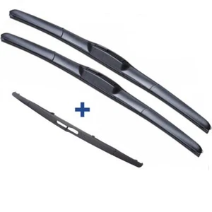 Peugeot Expert Wiper Blades Hybrid Aero For VAN 2008-2016 FRONT PAIR & REAR 3xBL - Picture 1 of 10
