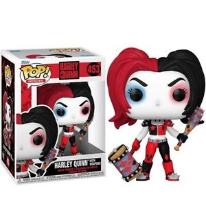 Funko POP ! Harley  Quinn with weapons - DC #453  - IN STOCK !