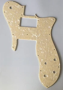 Golpeador de guitarra personalizado de amplio alcance para EE. UU. 72' Telecaster, 4 capas crema perla - Imagen 1 de 3