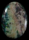 2.75tcw Australian Andamooka Matrix Opal Gem - light multicolor sparkle