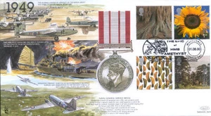 JSMIL20 2000 1949 Millennium Navy GSM JSCC Oficial RAF FDC - Imagen 1 de 1