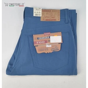VINTAGE CARRERA 700 Royal Blue Regular Fit Straight Jeans Original VINTAGE - Picture 1 of 7