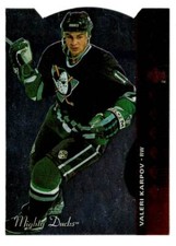 1994-95 Upper Deck SP Insert Die Cut VALERI KARPOV (ex-mt) Mighty Ducks