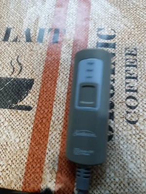 Controlador de calor manta eléctrica Sunbeam Style T85B genuino con cable de 3 pines S02-L Foto 1 de 3