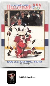 1991 Impel U.S. Olympic Hall of Fame #65 1980 U.S. Olympic Team USA - Picture 1 of 2