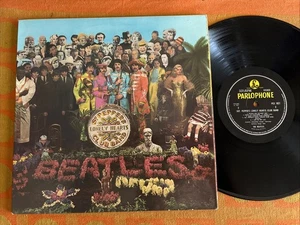 Wide Spine The Beatles Sgt. Pepper’s Lonely Original UK Stereo Vinyl LP VG++ - Picture 1 of 7