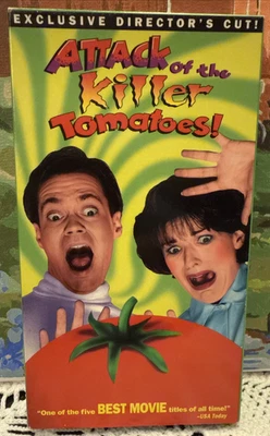 Attack of The Killer Tomatoes VHS Tape Director’s Cut Buena Vista Home Video - Image 1 of 4