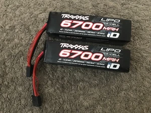 Batería Lipo Traxxas 2890X 4S 14.8V 6700mAh 25C con conector ID: MAXX XMAXX XRT - Imagen 1 de 7
