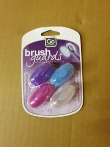 4x Go Travel Toothbrush Head Covers , Protectors , Guards , Hygienic Protection - Picture 1 of 3