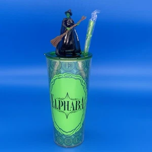 Wicked Elphaba Regal Exclusive Wicked Tumbler Tasse Figur + Strohhalm NEU - Bild 1 von 5
