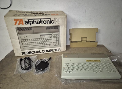 Retro Computer PC Triumph Adler Royal Alphatronic 1983 Box - Bild 1 von 4