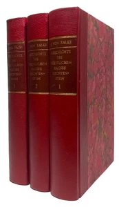 Geschichte des fürstlichen Hauses Liechtenstein. 3 Bände. Jacob von Falke Falke, - Picture 1 of 1