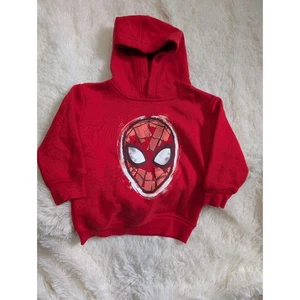 Marvel Jumping Beans Red Spider-Man Super Soft Spiderman Hoodie Sweatshirt 18M - Picture 1 of 4