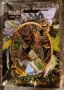 DISNEY PINK A LA MODE VILLAIN ANSTECKNADEL - LE 200 Facilier And Tiana Princess Frog PALM - Bild 1 von 2