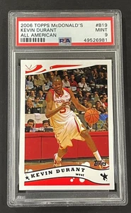 2006 Topps McDonald's - All American - Kevin Durant #B19 - PSA 9 - spedizione gratuita - Foto 1 di 2