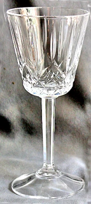 Descatalogado 4 copas de agua/vino cristal 7" Gorham King Edward en muy buena condición - excelente Foto 1 de 4