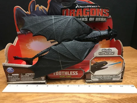 TOOTHLESS NIGHT FURY ✰ Missile Fire Attack ✰ How to Train Your Dragon Berk Cover