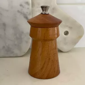 Zassenhaus West Germany Salt / Pepper Mill Grinder Wood Midcentury MCM Vintage - Bild 1 von 11