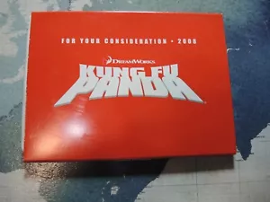 KUNG FU PANDA: For Your Consideration DVD MOVIE FYC Academy Award Screener - Foto 1 di 3