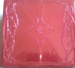 VV COLECCIONISTAS ESTAÑO ROJO ESTRELLA BUSCUIT ESTAÑO 22 X 23 X 1O CM - Imagen 1 de 4