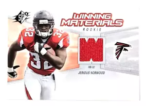 2006 SPx Jerious Norwood Winning Materials Rookie #WMR-JN - Bild 1 von 2