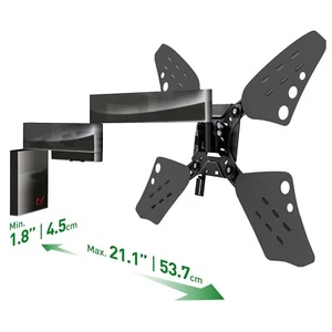 Barkan 32-70 inch Full Motion TV Wall Mount, Holds 88lbs, Lifetime Warranty - Picture 1 of 11