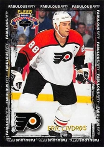 1996-97 Fleer Picks Fabulous Fifty #28 Eric Lindros  **  Flyers  ** - Picture 1 of 2