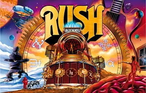 Stern RUSH Pinball Machine LE Alternate Translite 02 - Picture 1 of 1