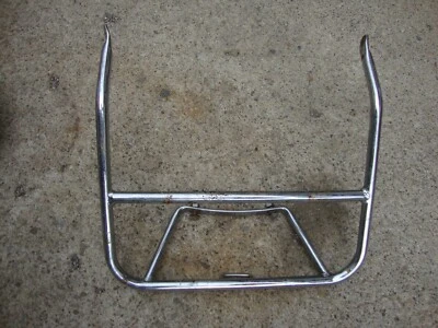 BMW KRAUSER REAR CHROME LUGGAGE RACK 1970s R90S R100S - Image 1 of 3
