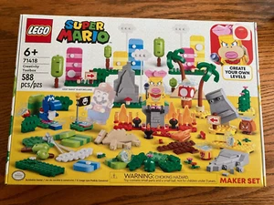** RETAIL PRICE ** LEGO 71418 Super Mario Creativity Toolbox New Factory Sealed - Picture 1 of 2
