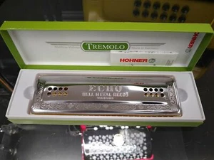Hohner Echo Arpa Doppia C/G 56-96 Armonica - Foto 1 di 4