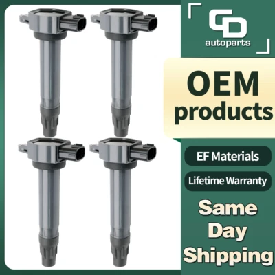 UF589 4X Upgrade Ignition Coils for 2.0L 2.4L Mitsubishi Lancer Outlander RVR - Image 1 of 4