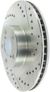 StopTech Fits Select Sport 03-08 Subaru Forester Sport Slotted And Drilled Right