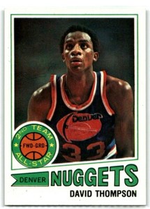 1977-78 Topps David Thompson #60 EX-NM Denver Nuggets