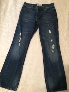 Aeropostale Original Brand Distressed Blue Denim Jeans  bootcut  28/30 - Picture 1 of 2
