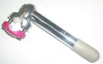 PINK & SILVER BMX BICYCLE STEM BIKE PARTS 303 - Image 1 of 3