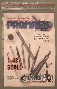 Tally Ho! Promask 1/48 Strisce 0,8 * 1,5 * 2 * 2,5 mm P48019 - Foto 1 di 1