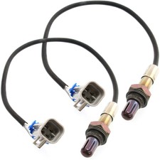 O2 Oxygen Sensors Set of 2 Front & Rear Left-and-Right Downstream Upstream Pair