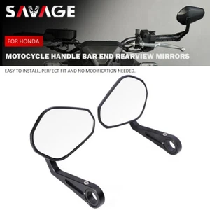 Espejos retrovisores de extremo de manillar para HONDA Honda CB650R 1000R CB125R 250R CB300R - Imagen 1 de 20