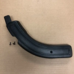 Cubierta de bisagra de pasajero derecho OEM asiento de banco 1987-1991 con tornillos F150 F250 F350 - Imagen 1 de 16