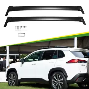 2Pcs für Toyota Corolla Cross 2020-2023 2024 Dachschiene Gestell Querstange Bar - Picture 1 of 6