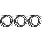  3 Count Dj Speakers with Subwoofer Home Stereo 35mm Audio Cable