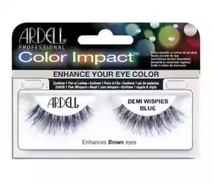 ARDELL Color Impact False Lashes - Blue Demi Wispies ( 3 Pack ) - Picture 1 of 1