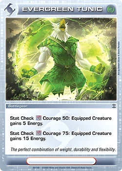 Chaotic Evergreen Tunic 60/100 TOTT 1st Edition Uncommon - Image 1 of 1