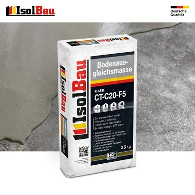 Bodenausgleichsmasse 2-20mm 1 - 48 Stk 25kg Ausgleichsmasse Selbstnivellierende - Bild 1 von 4