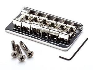 Callaham Hardtail Brücke, 2-1/16" Saitenabstand, 3-Schrauben-Montage (gebogener Stahl - Bild 1 von 3