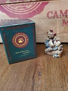 Boyds Bears & Friends: Bailey Bear mit Koffer - Style 2000 - 1993 - Bild 1 von 4